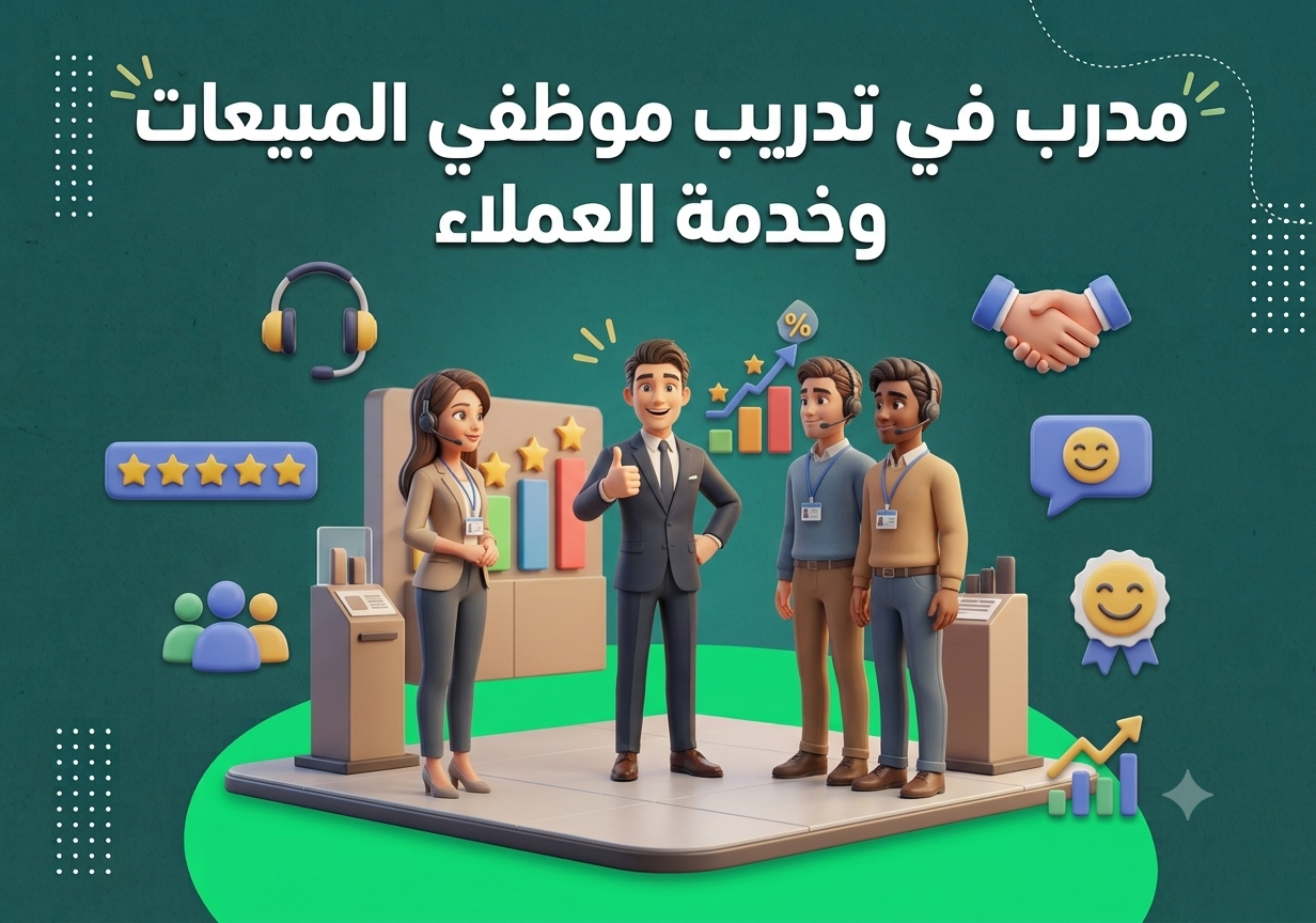 Gemini_Generated_Image_7mz8sw7mz8sw7mz8 مدرب في تدريب موظفي المبيعات وخدمة العملاء